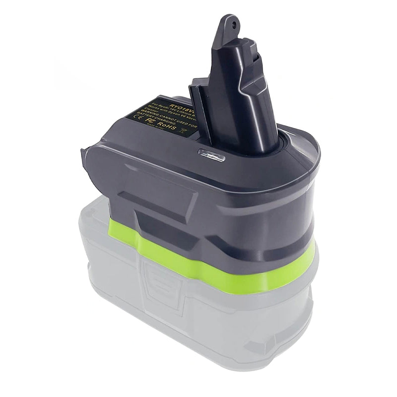 Ryobi 18V ONE+ auf Dyson V6 Akkuadapter