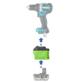 Ryobi 18V ONE+ auf Makita 18V LXT Akkuadapter