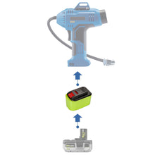 Lade das Bild in den Galerie-Viewer, Ryobi 18V to Mastercraft 20V (Blue) Battery Adapter
