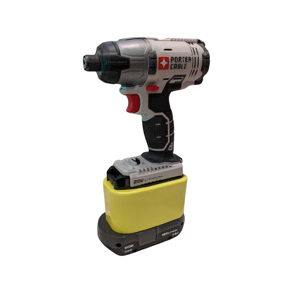 Ryobi 18V ONE+ auf Porter Cable 20V Akkuadapter
