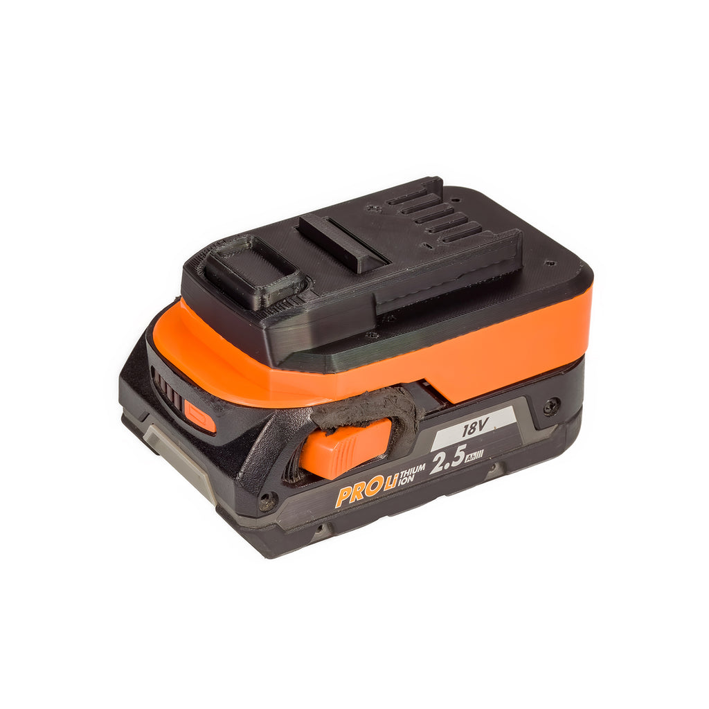 AEG 18V auf Mastercraft 20V (PWRPOD / Blau) Akkuadapter
