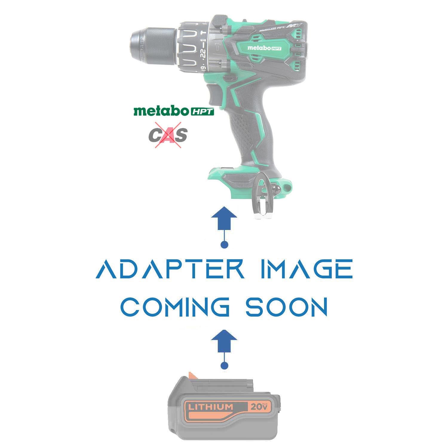 Black and Decker 20V auf Metabo HPT 18V Akkuadapter