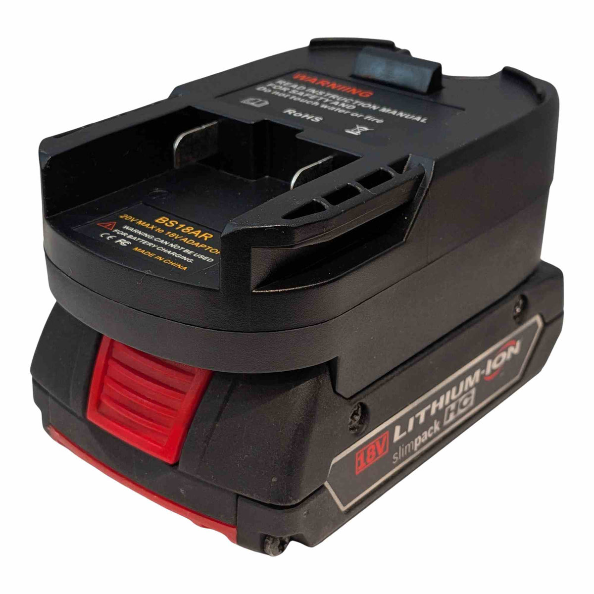 Bosch 18V GBA (Blau) auf AEG 18V Akkuadapter