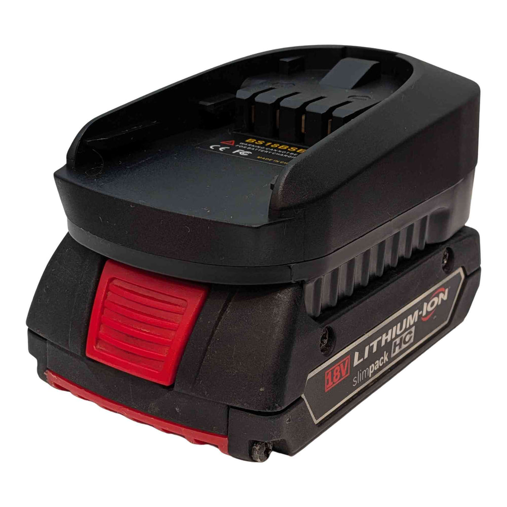 Bosch 18V GBA (Blau) auf Bosch 18V PBA (Grün) Akkuadapter