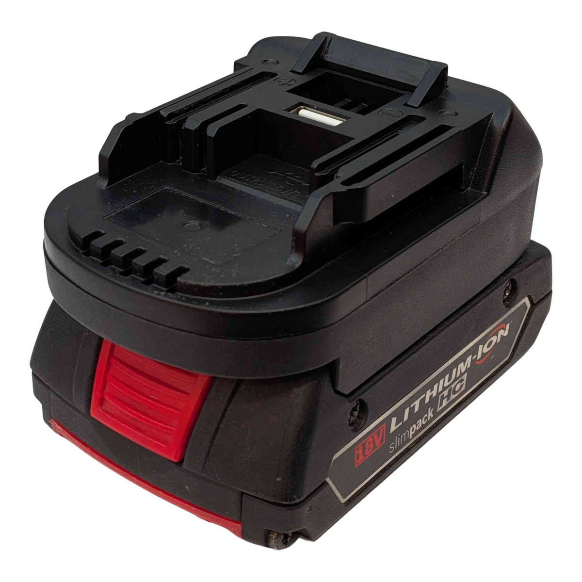 Bosch (Blau) 18V auf RIDGID RED 18V Akkuadapter