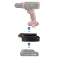 Bosch 18V GBA (Blau) auf Evolution 18V EXT Akkuadapter