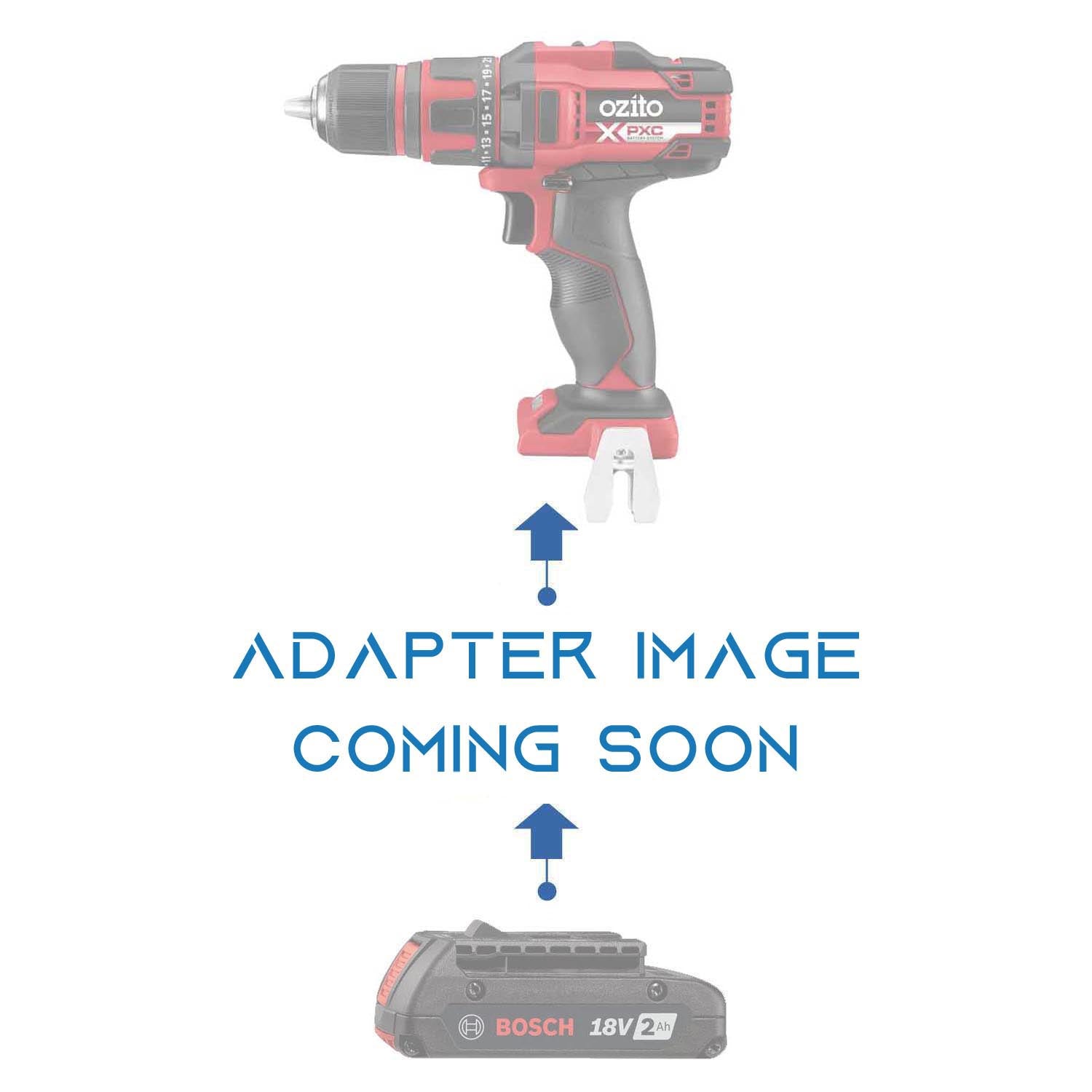 Bosch 18V GBA (Blau) auf Ozito 18V PXC Akkuadapter