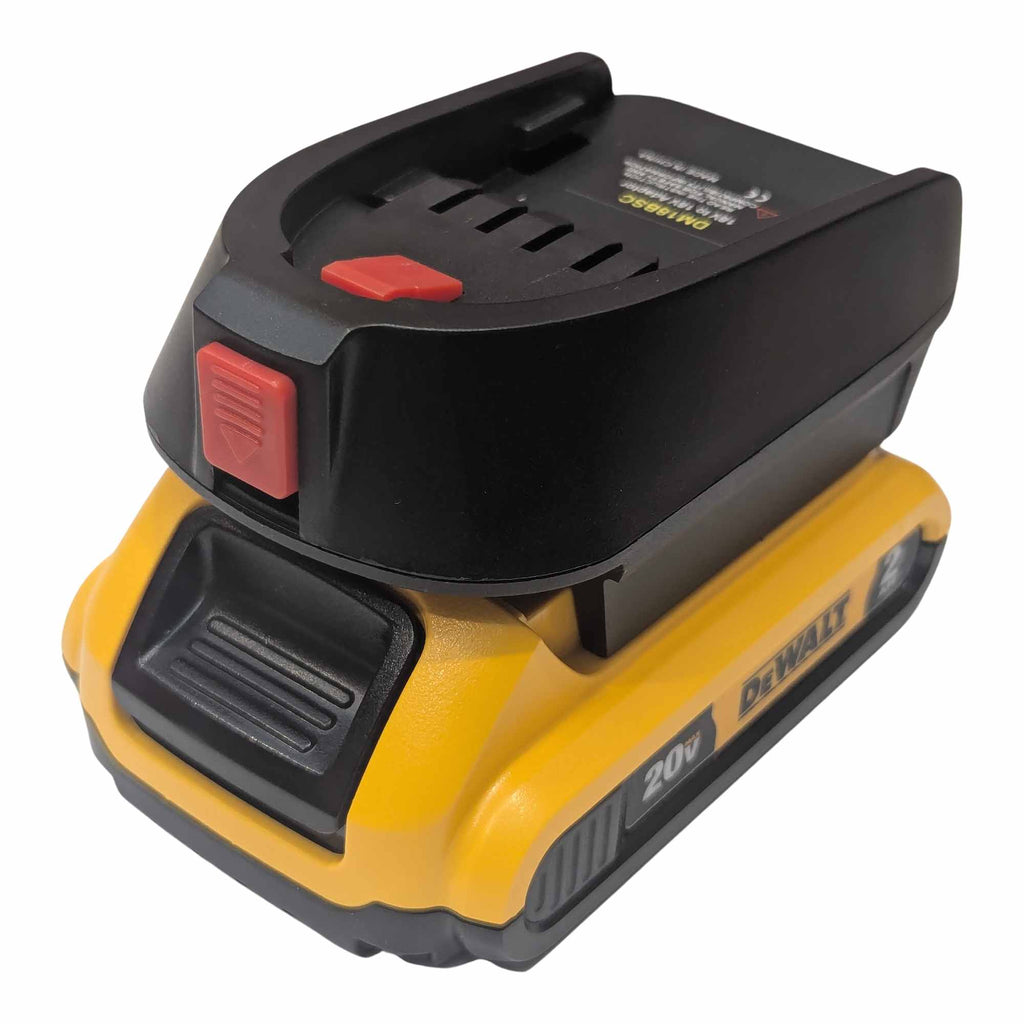DeWalt 20V MAX auf Bosch 18V PBA (Grün) Akkuadapter