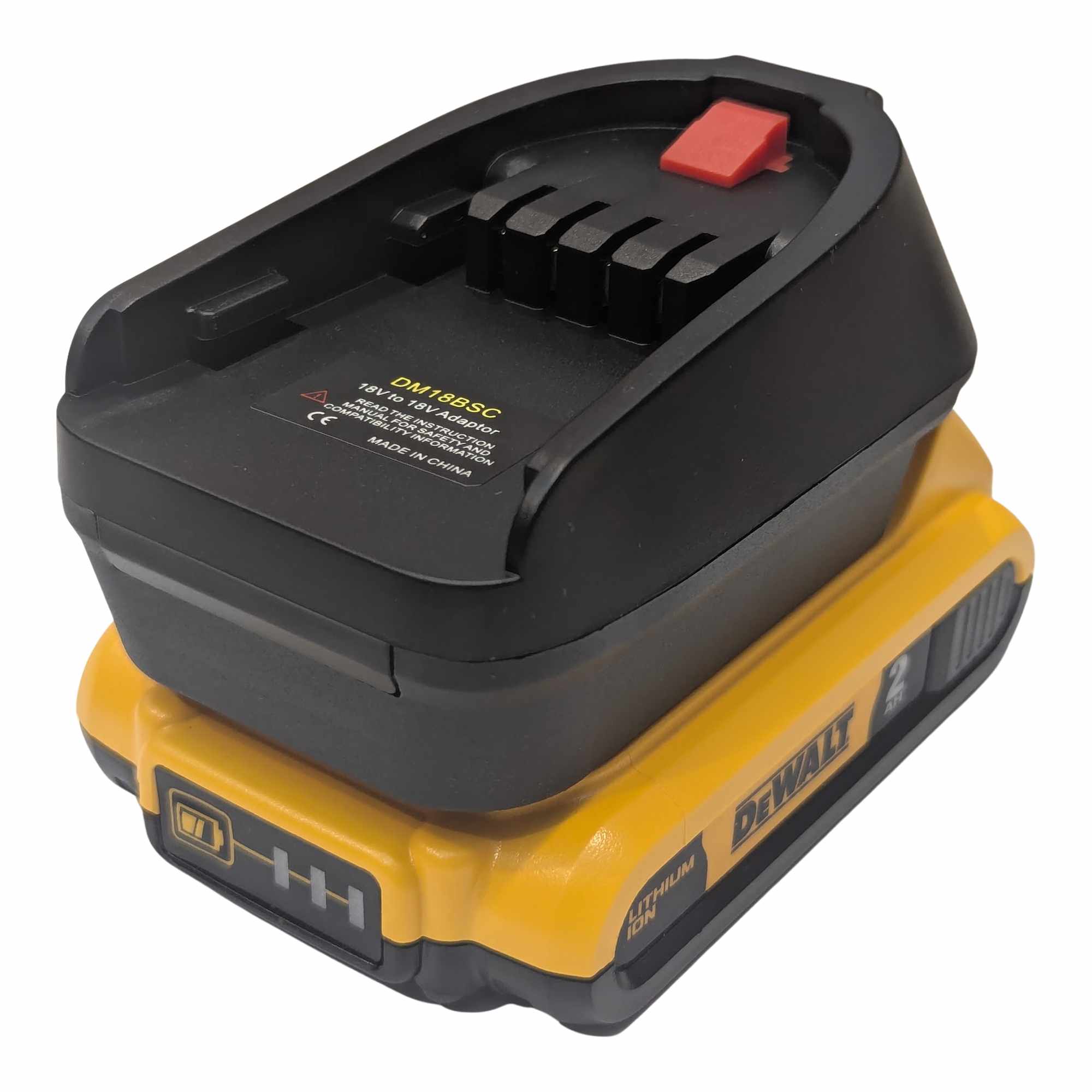 DeWalt 20V MAX auf Bosch 18V PBA (Grün) Akkuadapter