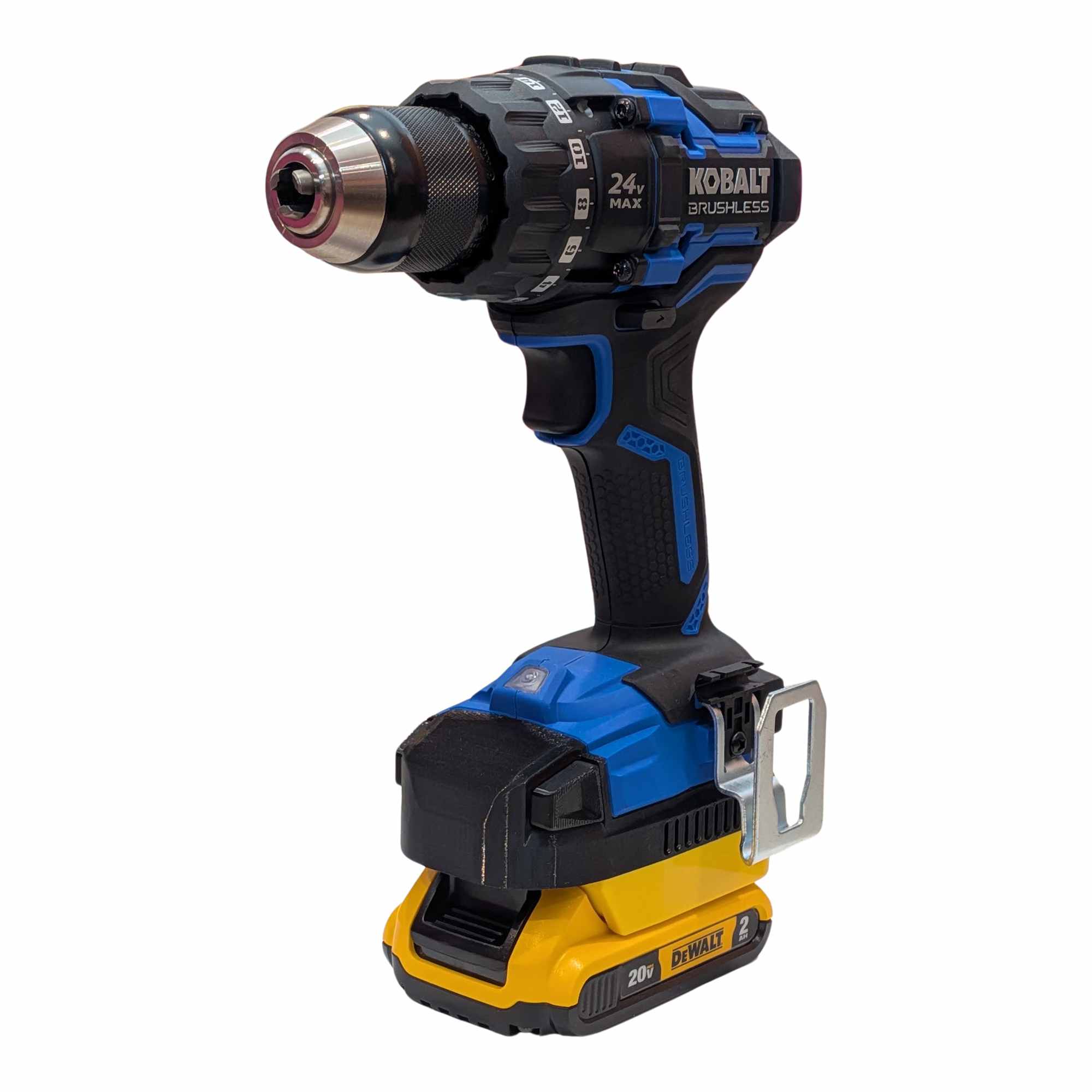 DeWalt 20V MAX auf Kobalt 24V Akkuadapter