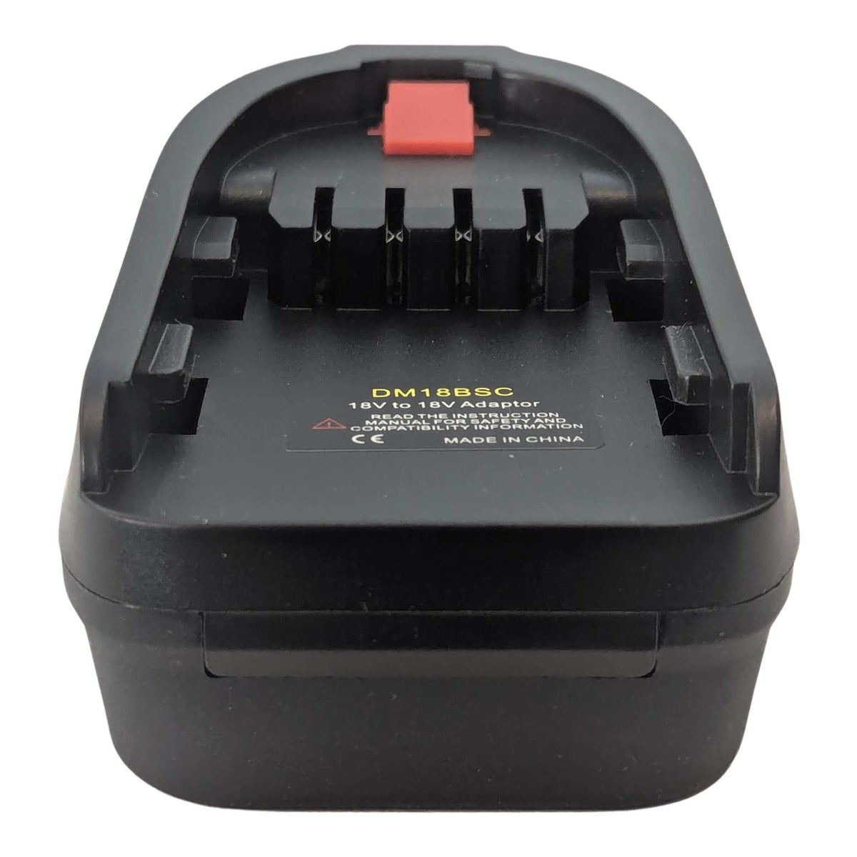 DeWalt 20V MAX to Gardena 18V P4A battery adapter - battery slot