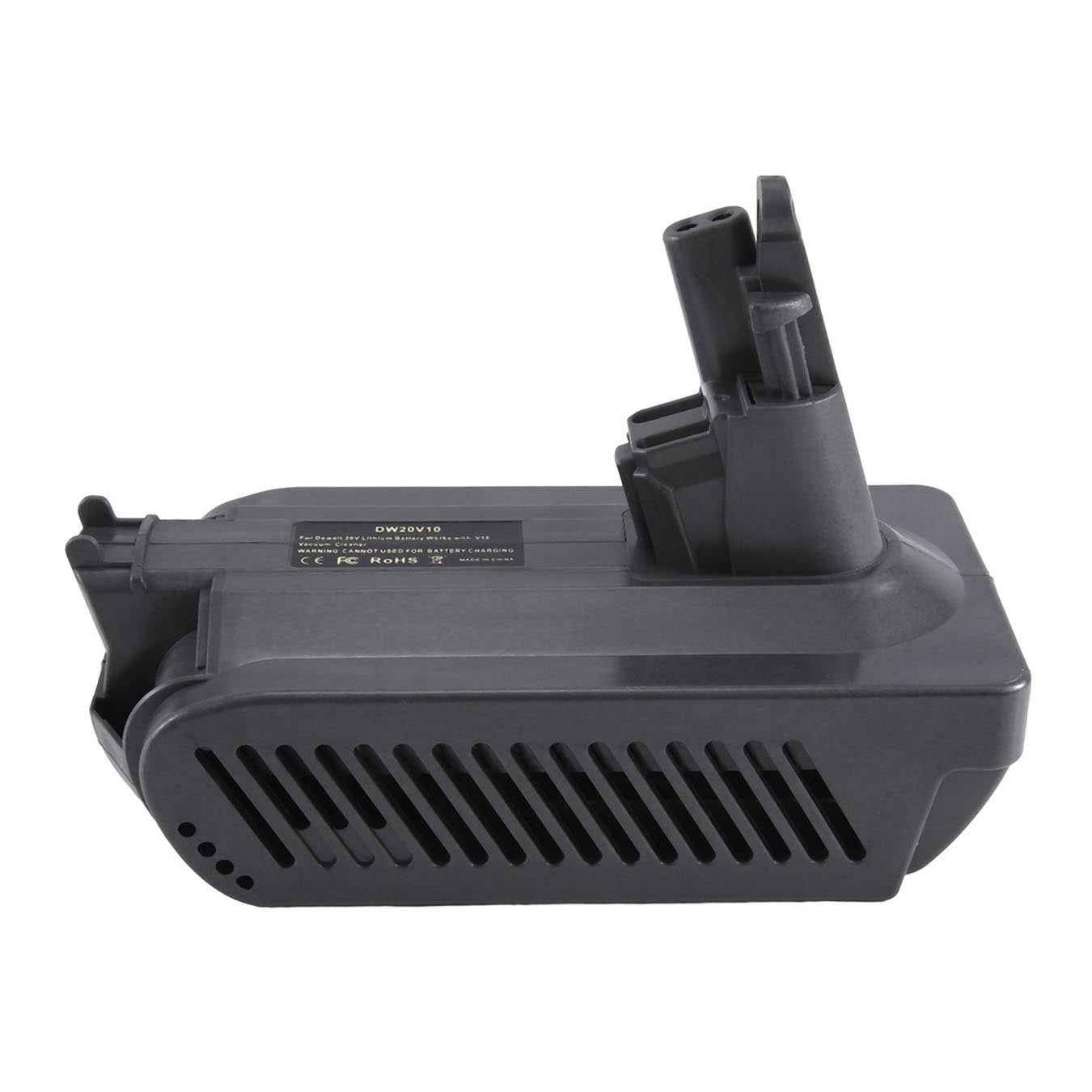 DeWalt 20V MAX auf Dyson V10 Akkuadapter