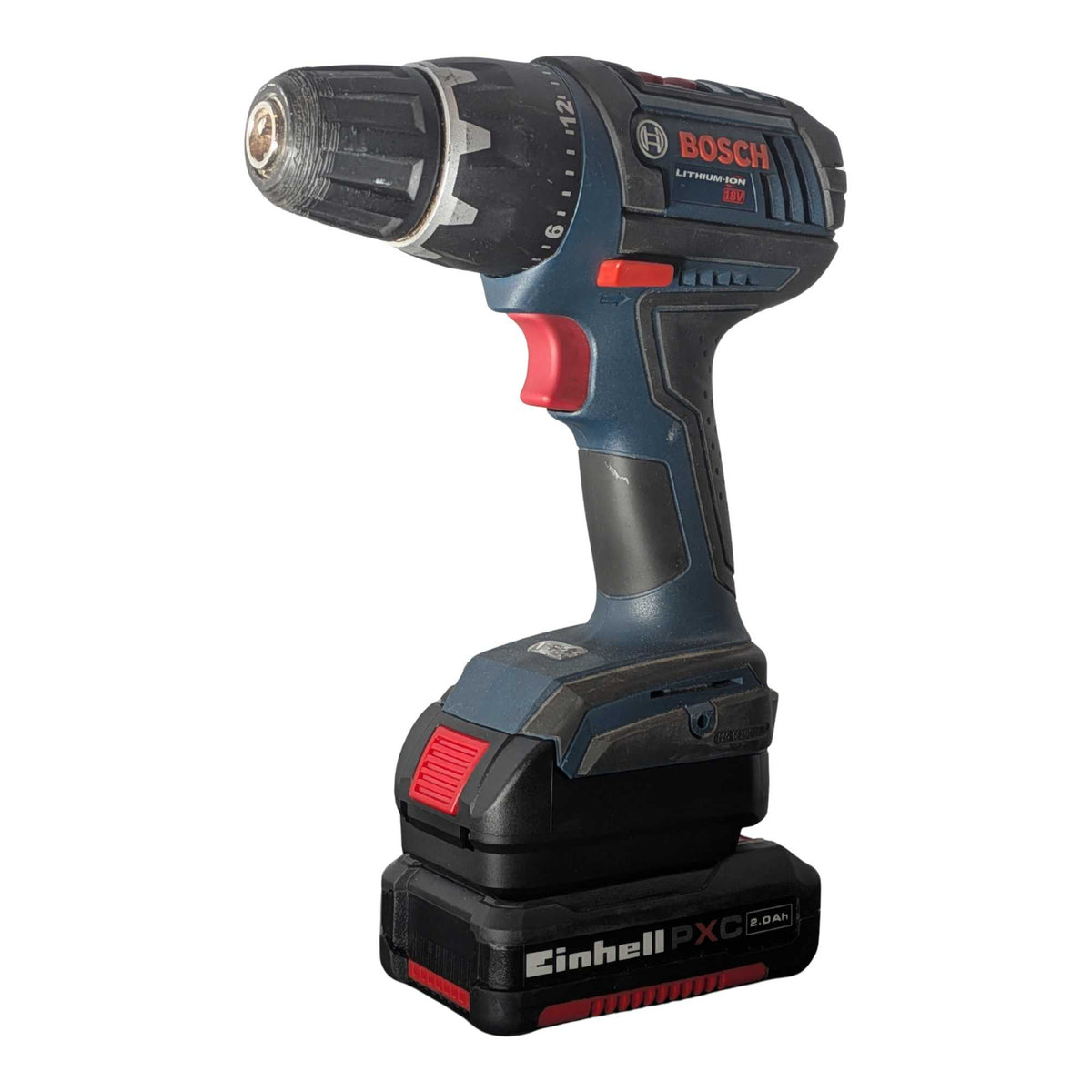 Einhell 18V PXC auf Bosch 18V GBA (Blau) Akkuadapter