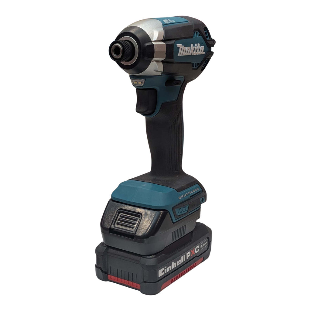 Einhell 18V PXC auf Makita 18V LXT Akkuadapter
