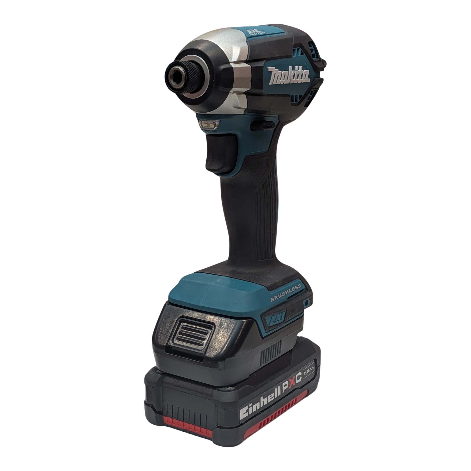 Einhell 18V PXC auf Makita 18V LXT Akkuadapter