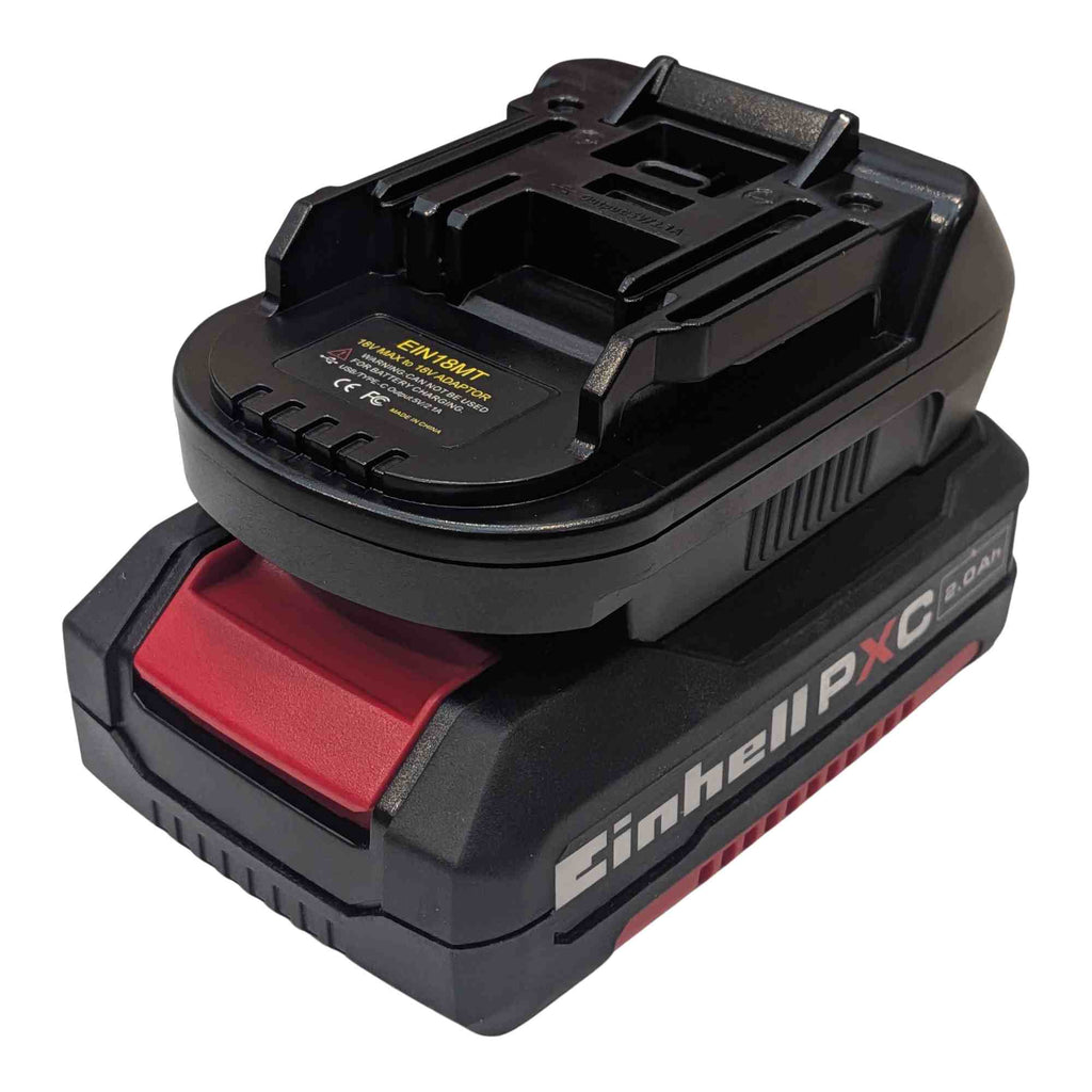 Einhell 18V PXC auf Makita 18V LXT Akkuadapter