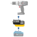 Hercules 20V auf Porter Cable 18V Ni-Cd Akkuadapter