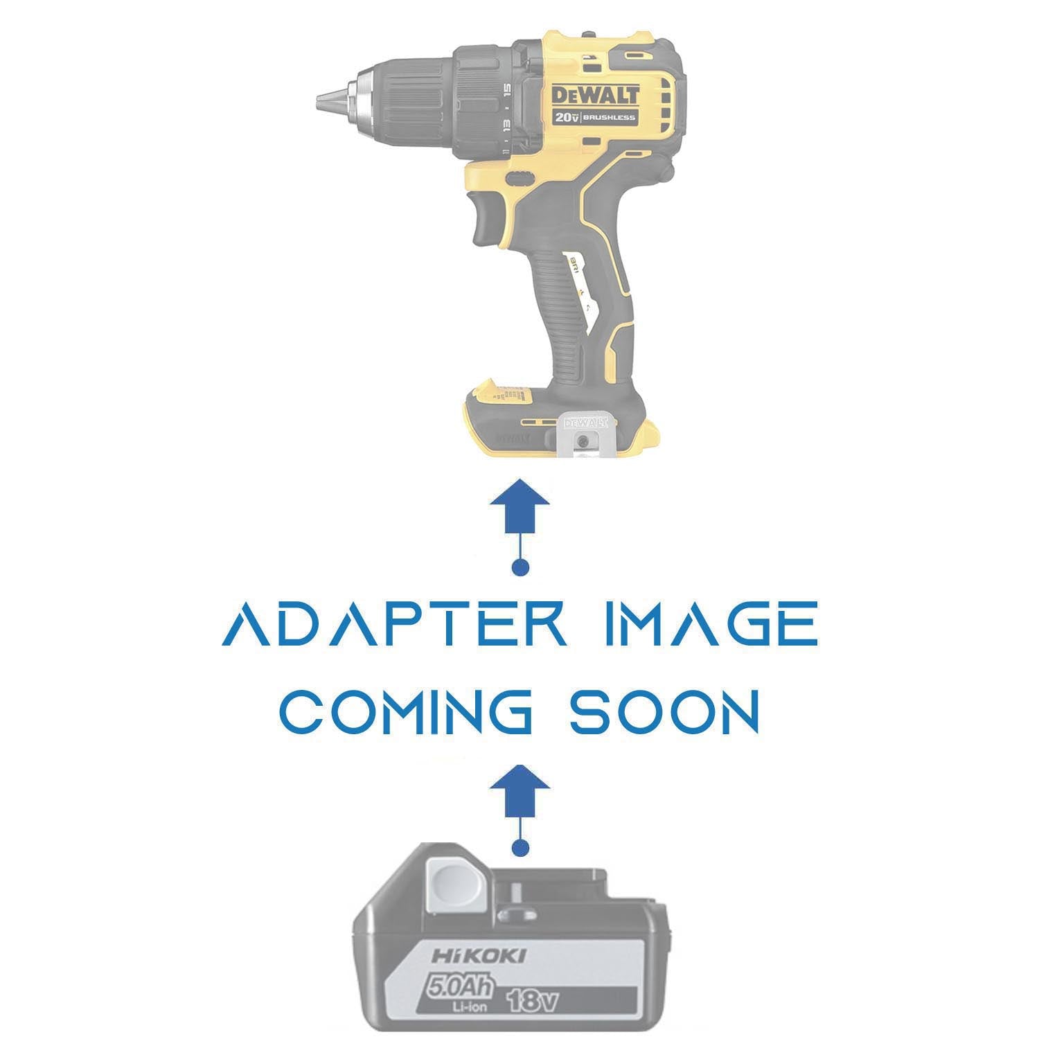 Hikoki 18V auf DeWalt 20V MAX Akkuadapter