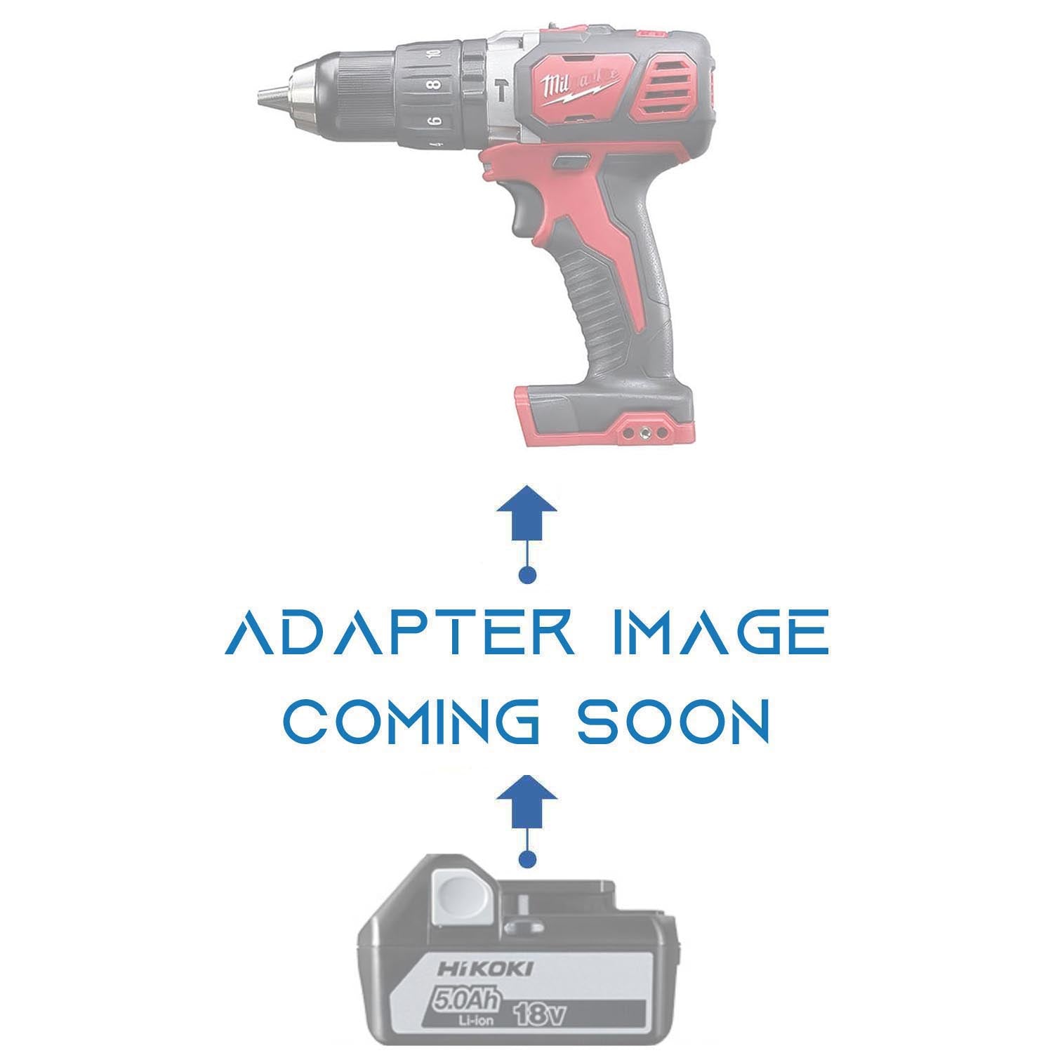 Hikoki 18V auf Milwaukee M18 Akkuadapter
