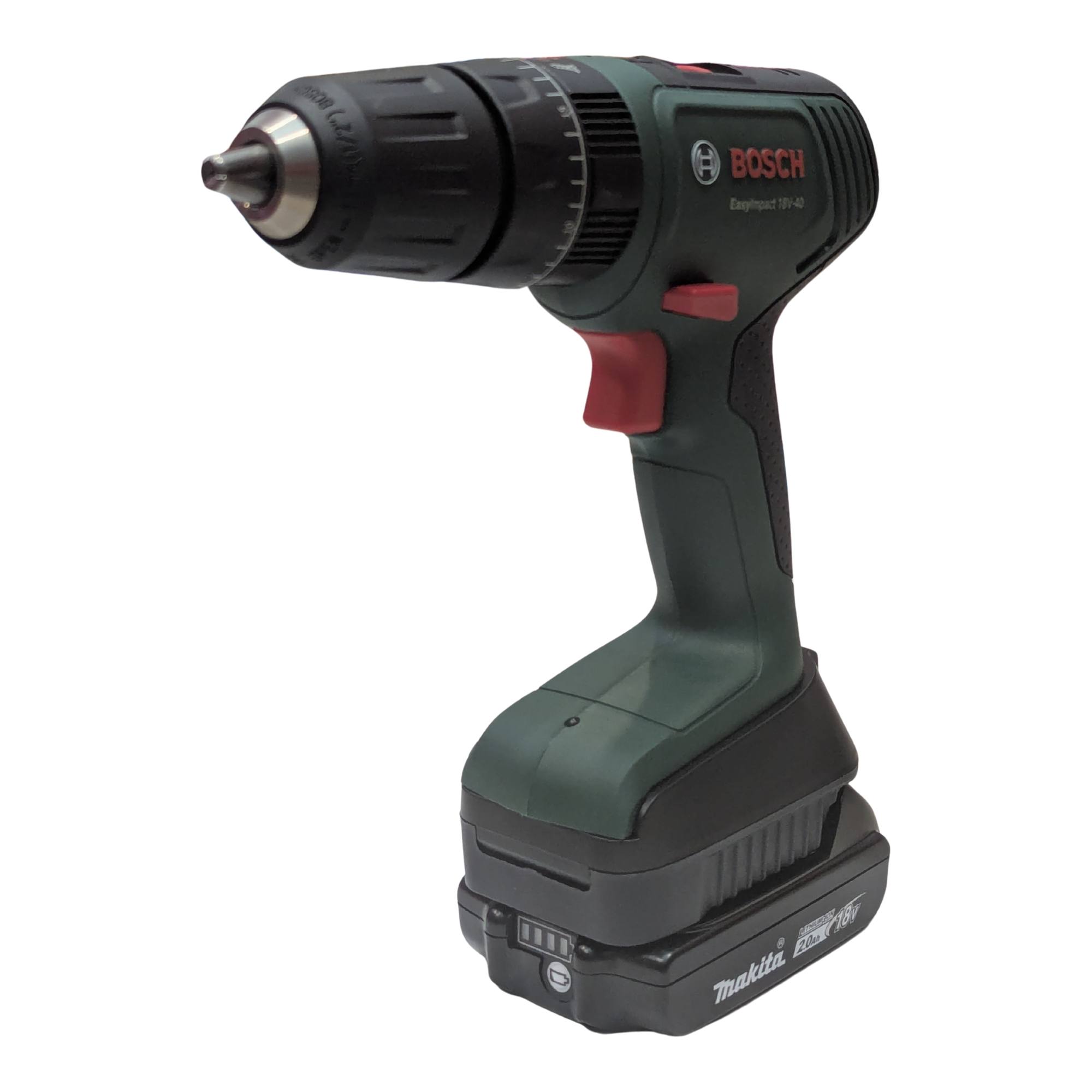 Makita 18V LXT auf Bosch 18V PBA (Grün) Akkuadapter