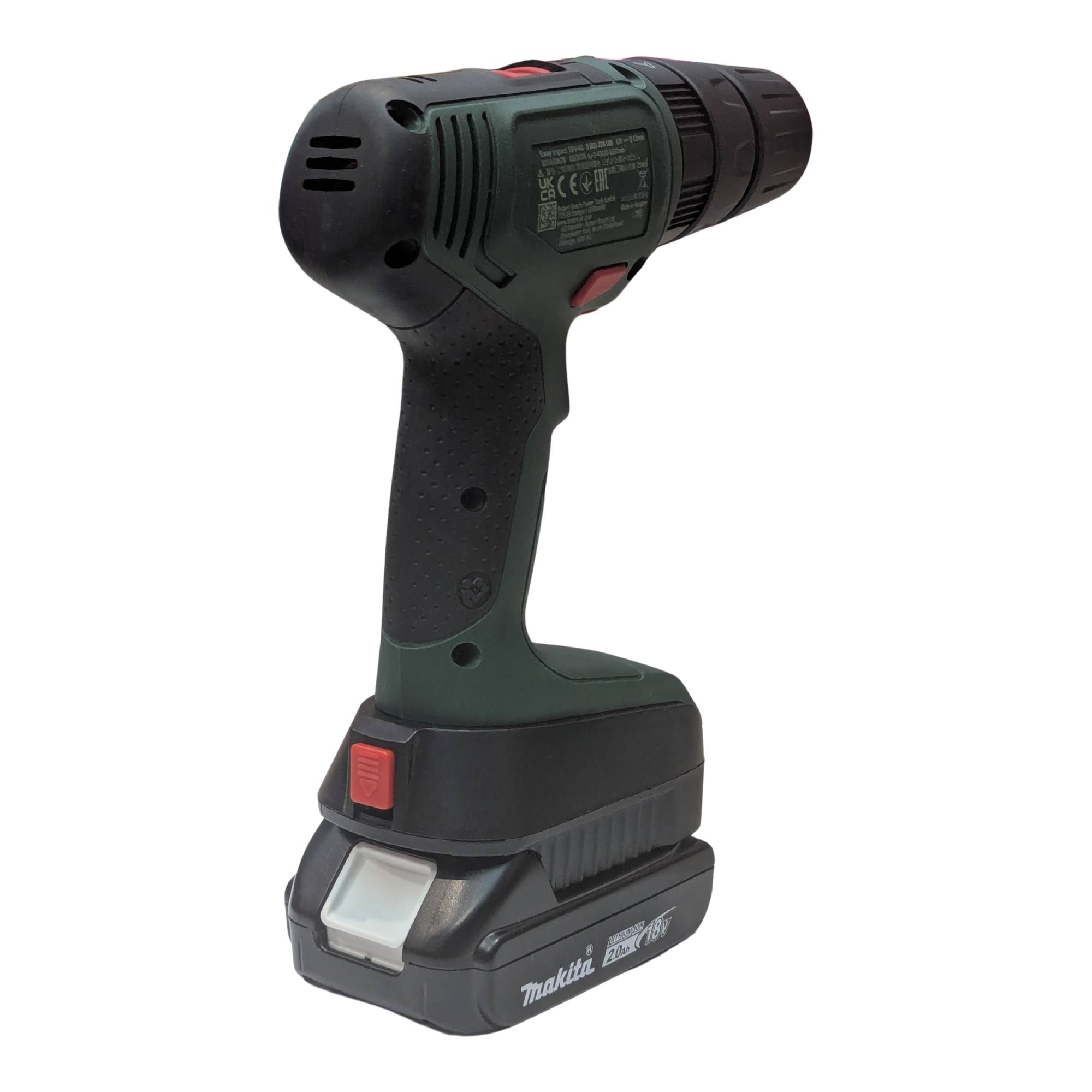 Makita 18V LXT auf Bosch 18V PBA (Grün) Akkuadapter