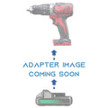 Metabo HPT 18V auf Milwaukee M18 Akkuadapter
