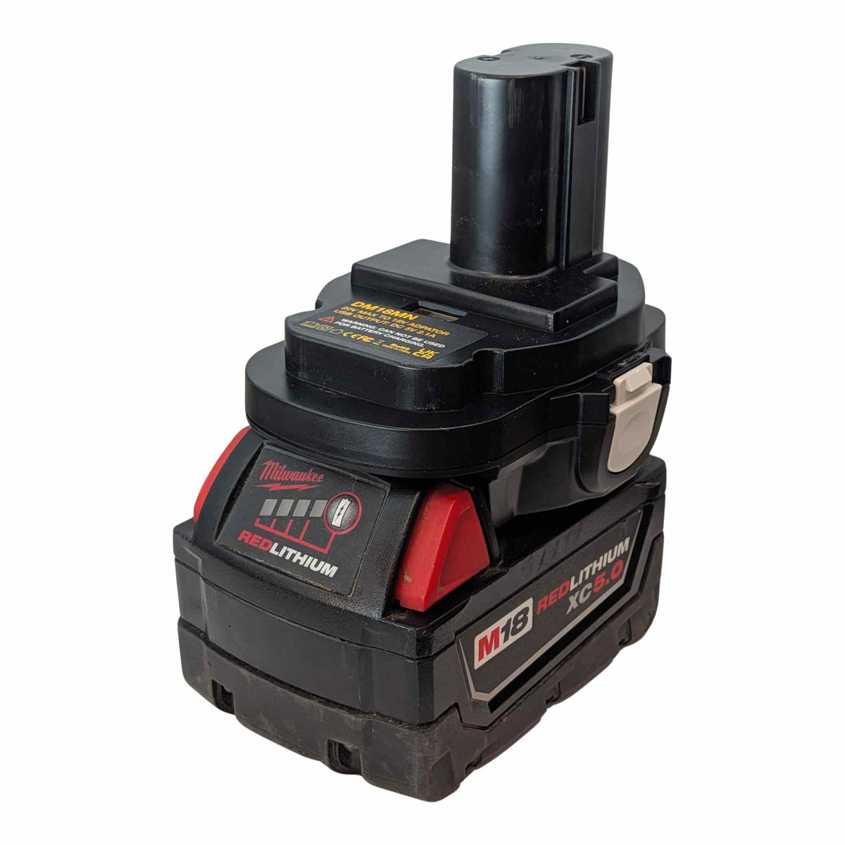 Milwaukee M18 auf Makita 18V Ni-Cd/Ni-MH Akkuadapter