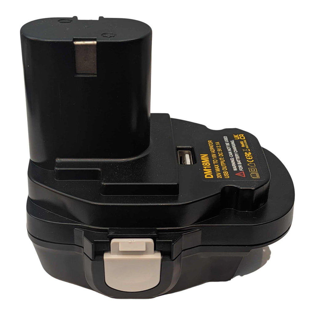 Milwaukee M18 auf Makita 18V Ni-Cd/Ni-MH Akkuadapter
