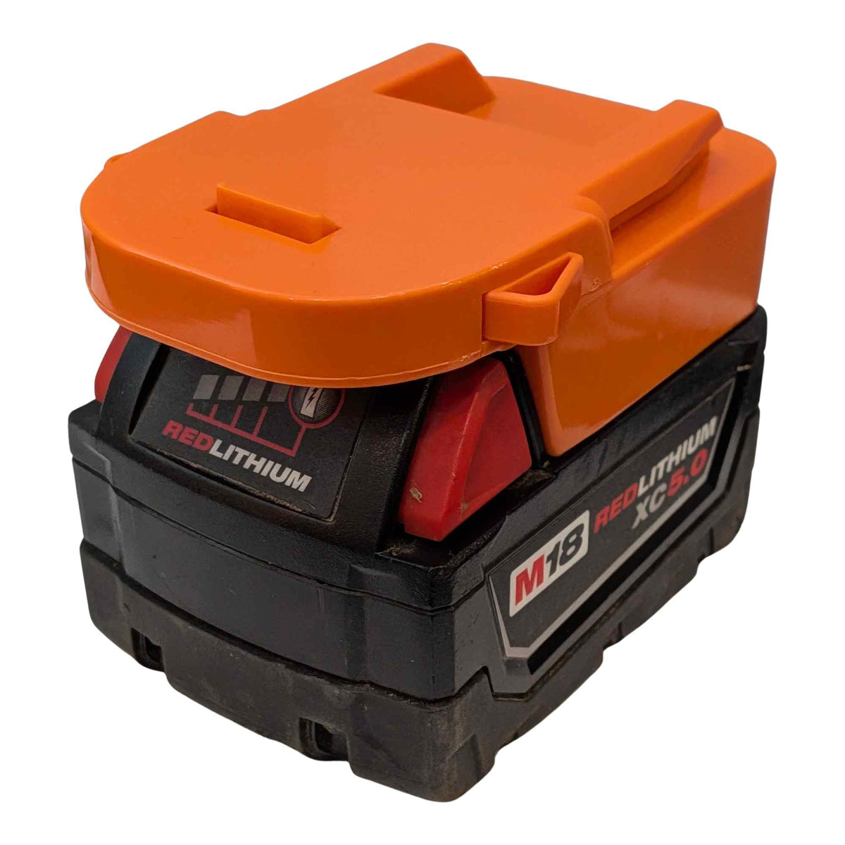 Milwaukee M18 auf AEG 18V Akkuadapter