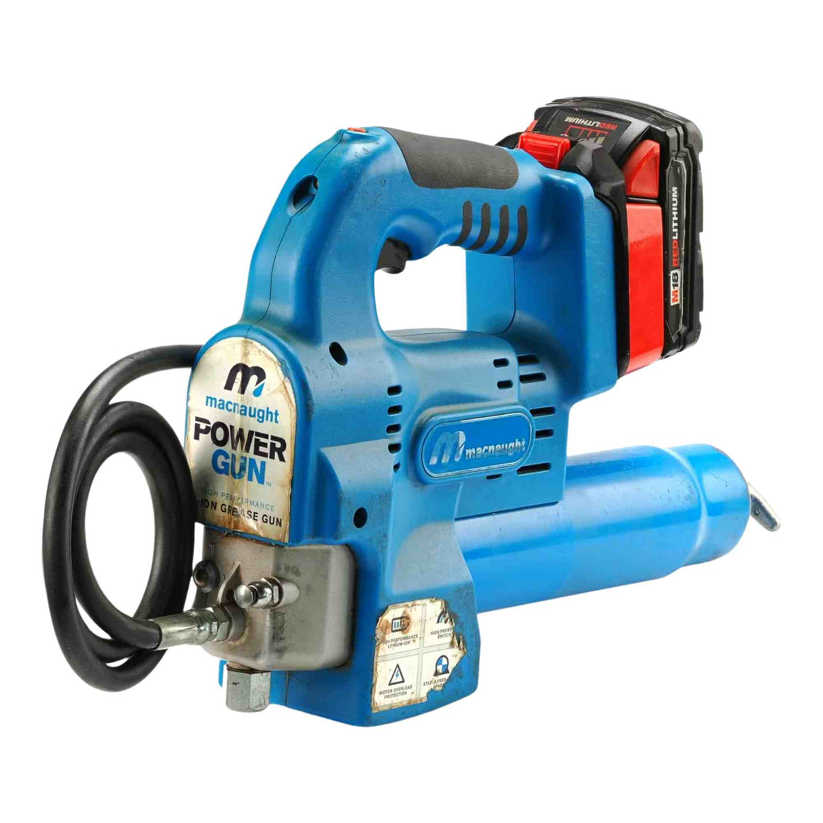 Milwaukee 18V auf MacNaught 18V Akkuadapter (Pumpe, Fettpresse)