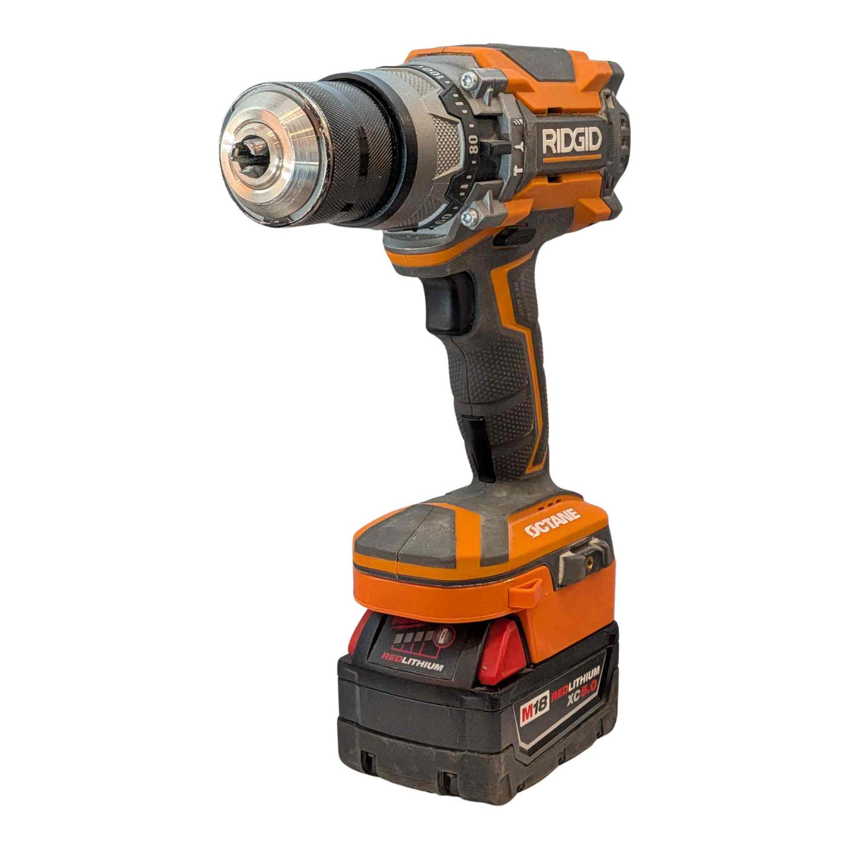 Milwaukee M18 auf RIDGID 18V Akkuadapter