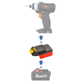 Milwaukee 18V auf WEN 20V Akkuadapter