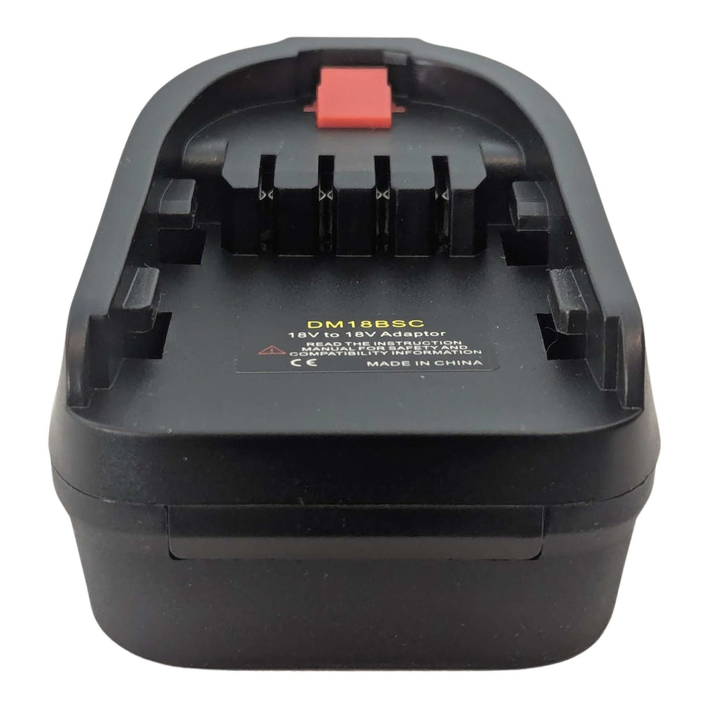 Milwaukee M18 to Husqvarna 18V Aspire P4A battery adapter - battery slot