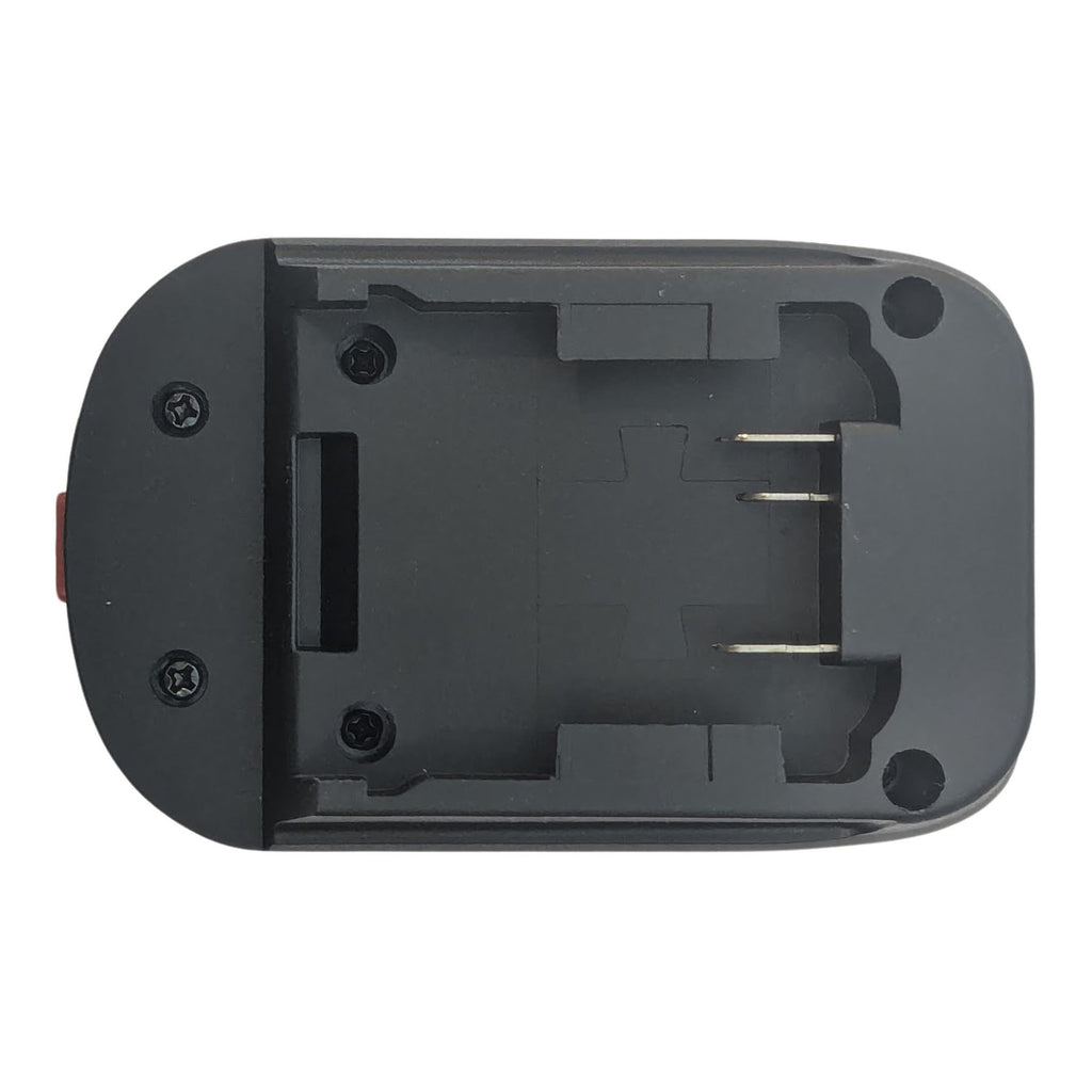 Milwaukee M18 to Husqvarna 18V Aspire P4A battery adapter - bottom view