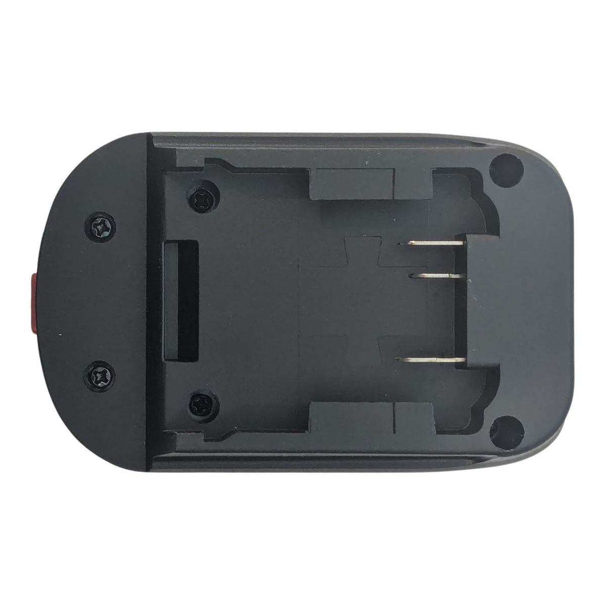 Milwaukee M18 to Husqvarna 18V Aspire P4A battery adapter - bottom view