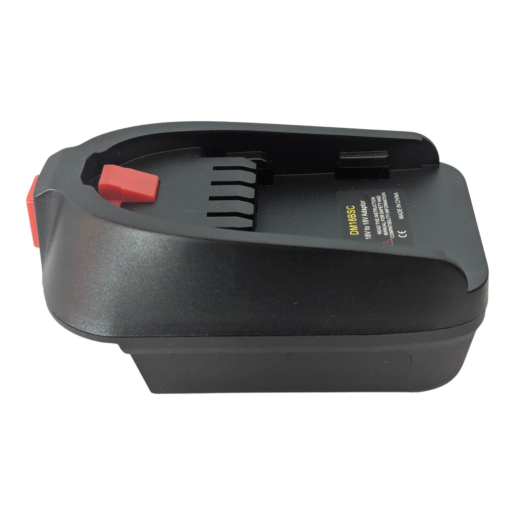 Milwaukee M18 to Husqvarna 18V Aspire P4A battery adapter - rear view