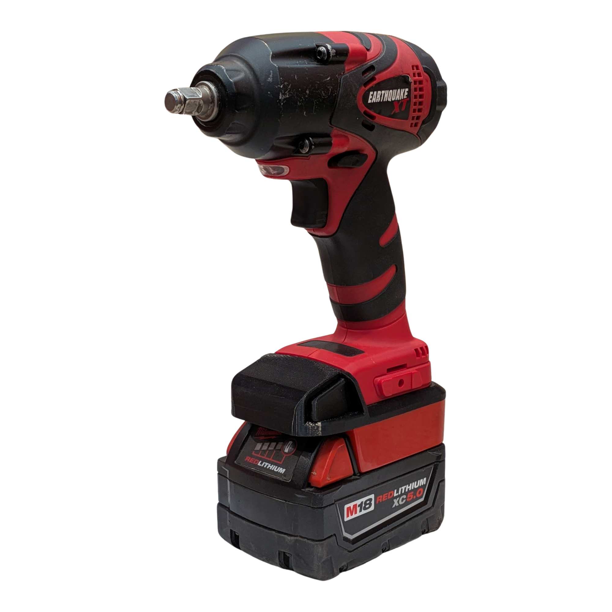 Milwaukee M18 auf Earthquake 20V XT Akkuadapter