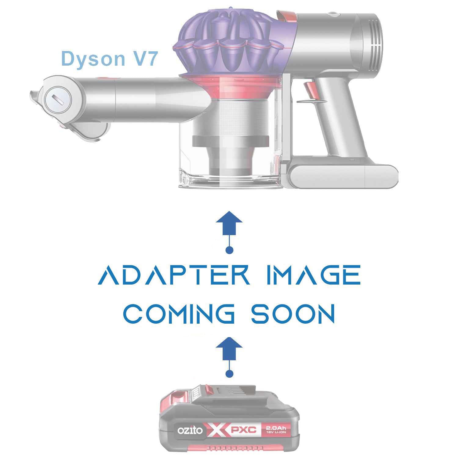 Ozito 18V PXC auf Dyson V7 Akkuadapter