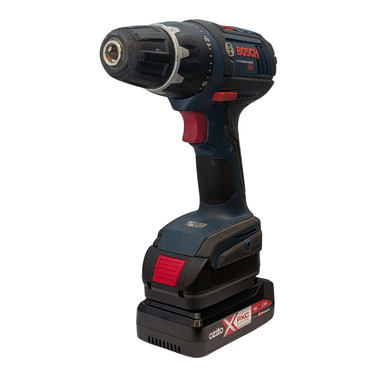 Ozito 18V PXC auf Bosch 18V GBA (Blau) Akkuadapter