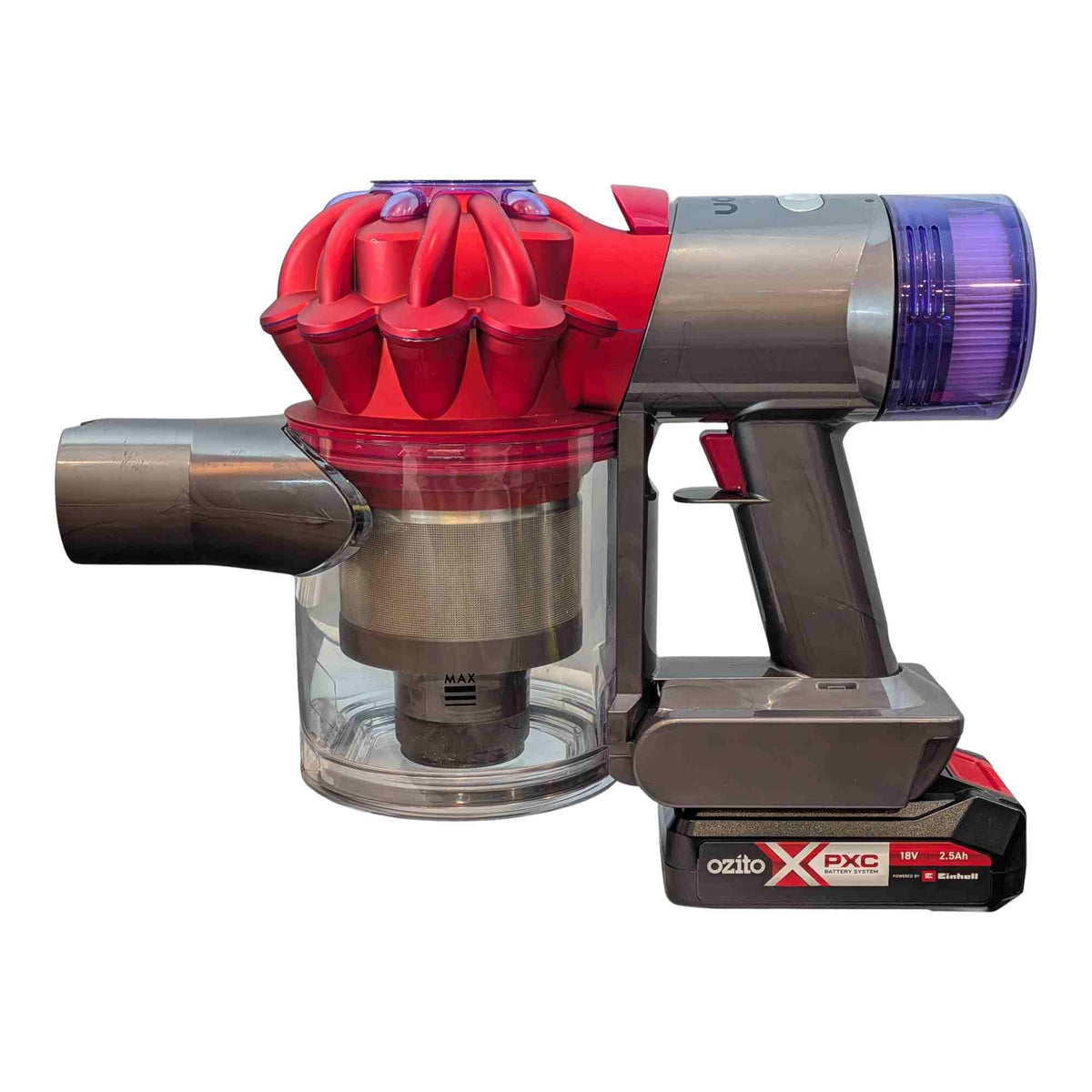 Ozito 18V PXC auf Dyson V8 Akkuadapter