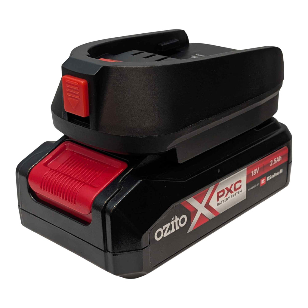 Ozito 18V PXC to Husqvarna 18V Aspire P4A battery adapter