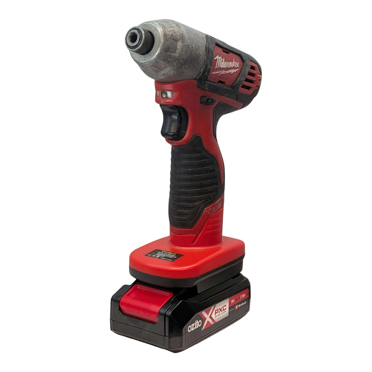 Ozito 18V PXC auf Milwaukee M12 Akkuadapter
