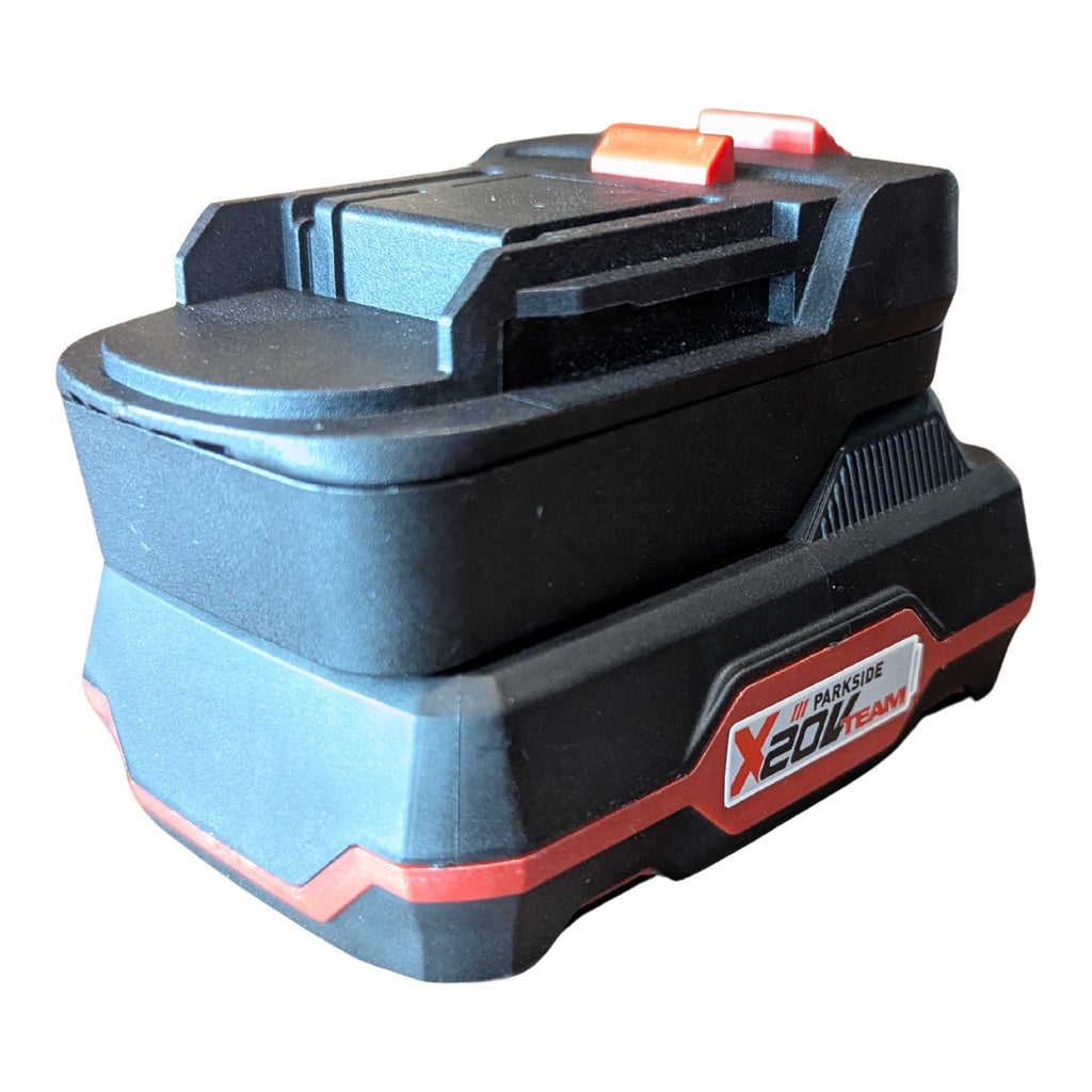 Parkside X20V auf RIDGID 18V ROT Akkuadapter