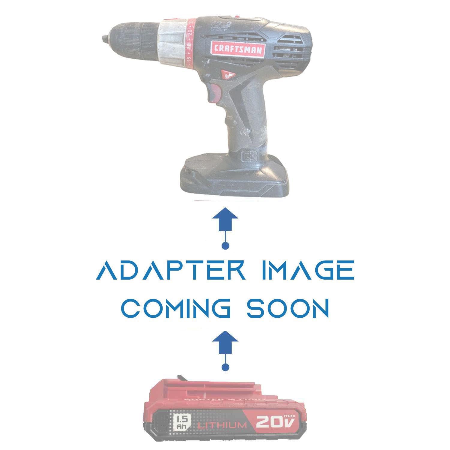 Porter Cable 20V auf Craftsman 19.2V C3 Ni-Cd Akkuadapter