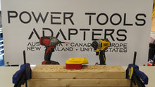 Laden und Abspielen von Videos im Galerie-Viewer, Milwaukee 18V auf DeWalt 20V Batterieadapter
