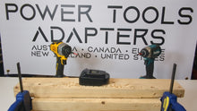 Laden und Abspielen von Videos im Galerie-Viewer, Makita 18V auf DeWalt 20V (Lithium) Batterieadapter
