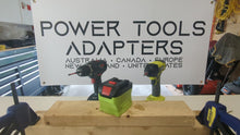 Laden und Abspielen von Videos im Galerie-Viewer, Ryobi 18V auf Bosch (Blau) 18V Batterieadapter
