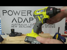 Laden und Abspielen von Videos im Galerie-Viewer, RIDGID 18V auf Ryobi 18V Batterieadapter
