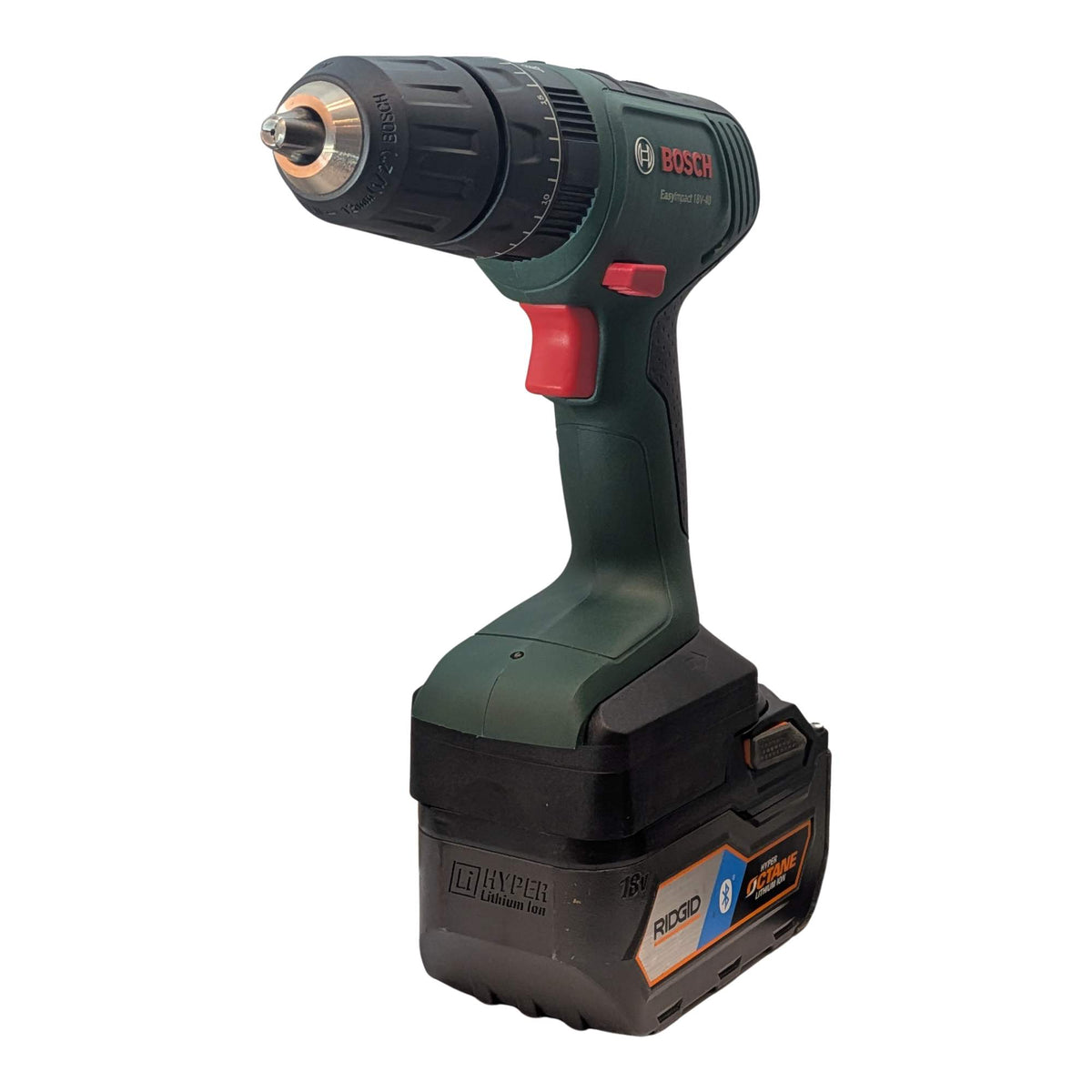 RIDGID 18V auf Bosch 18V PBA (Grün) Akkuadapter