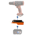 RIDGID 18V auf Evolution 18V EXT Akkuadapter